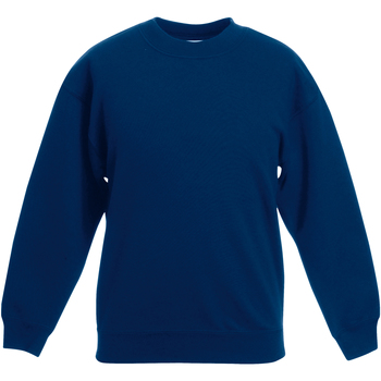 Kleidung Kinder Sweatshirts Fruit Of The Loom Classic Blau