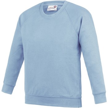 Kleidung Kinder Sweatshirts Awdis  Blau
