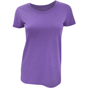 Kleidung Damen T-Shirts Bella + Canvas BE8413 Violett
