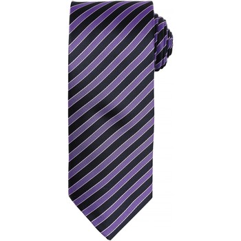 Kleidung Herren Krawatte und Accessoires Premier PR782 Violett / Schwarz