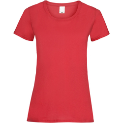 Kleidung Damen T-Shirts Universal Textiles 61372 Hellrot