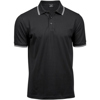 Kleidung Herren Polohemden Tee Jays TJ1407 Schwarz/Weiß