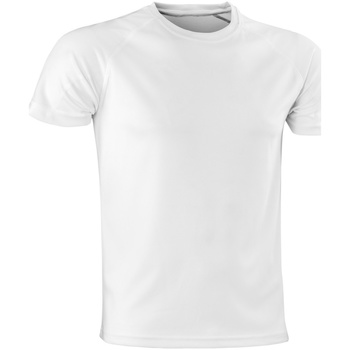 Kleidung T-Shirts Spiro Aircool Weiss