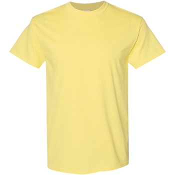 Kleidung Herren T-Shirts Gildan Heavy Cornsilk