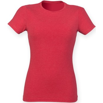 Kleidung Damen T-Shirts Skinni Fit SK161 Rot