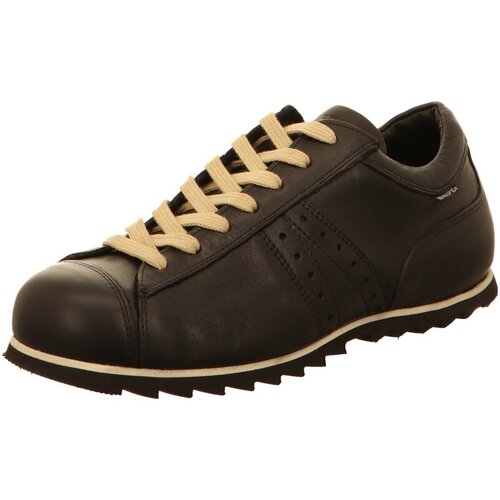 Schuhe Herren Sneaker Low Snipe Schnuerschuhe 42285 black Schwarz