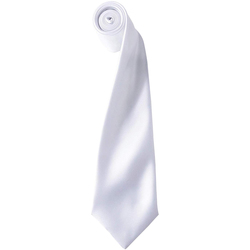 Kleidung Herren Krawatte und Accessoires Premier Satin Weiß