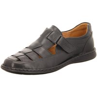 Schuhe Herren Sandalen / Sandaletten Sioux Offene Elcino 36320 schwarz