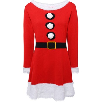 Kleidung Damen Kleider Christmas Shop CS039 Rot