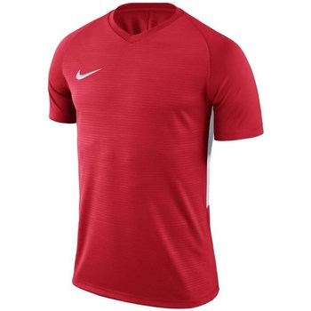 Kleidung Jungen T-Shirts Nike JR Tiempo Prem Rot
