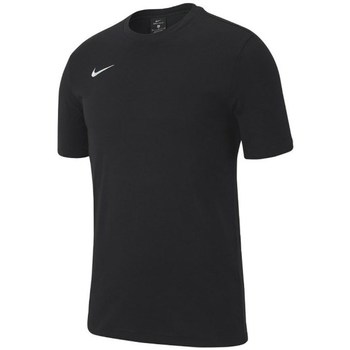 Kleidung Jungen T-Shirts Nike JR Team Club 19 Schwarz