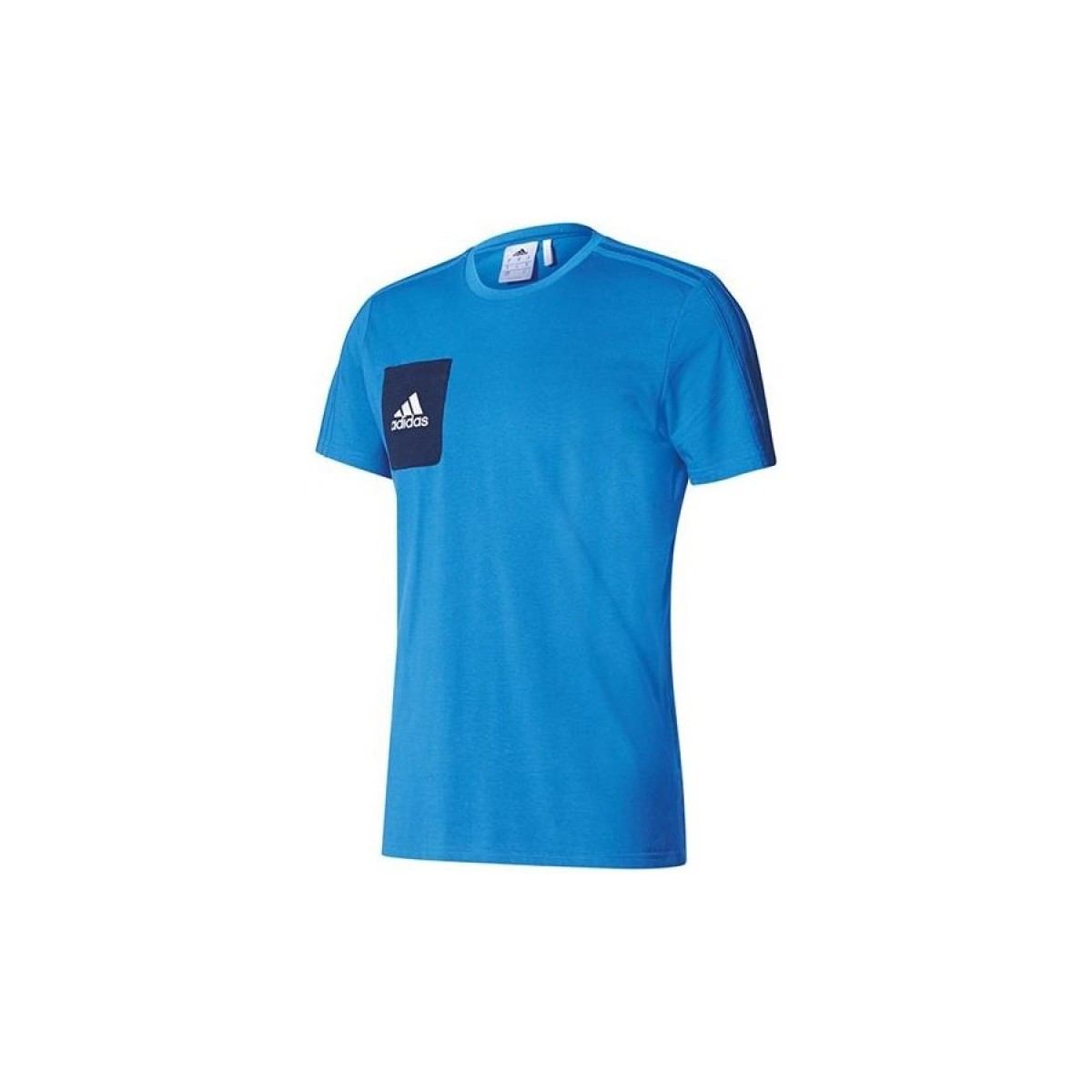 Kleidung Herren T-Shirts adidas Originals Tiro 17 Blau