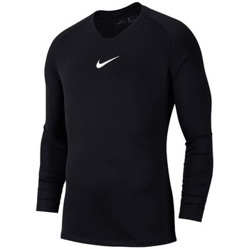 Kleidung Jungen T-Shirts Nike JR Dry Park First Layer Schwarz