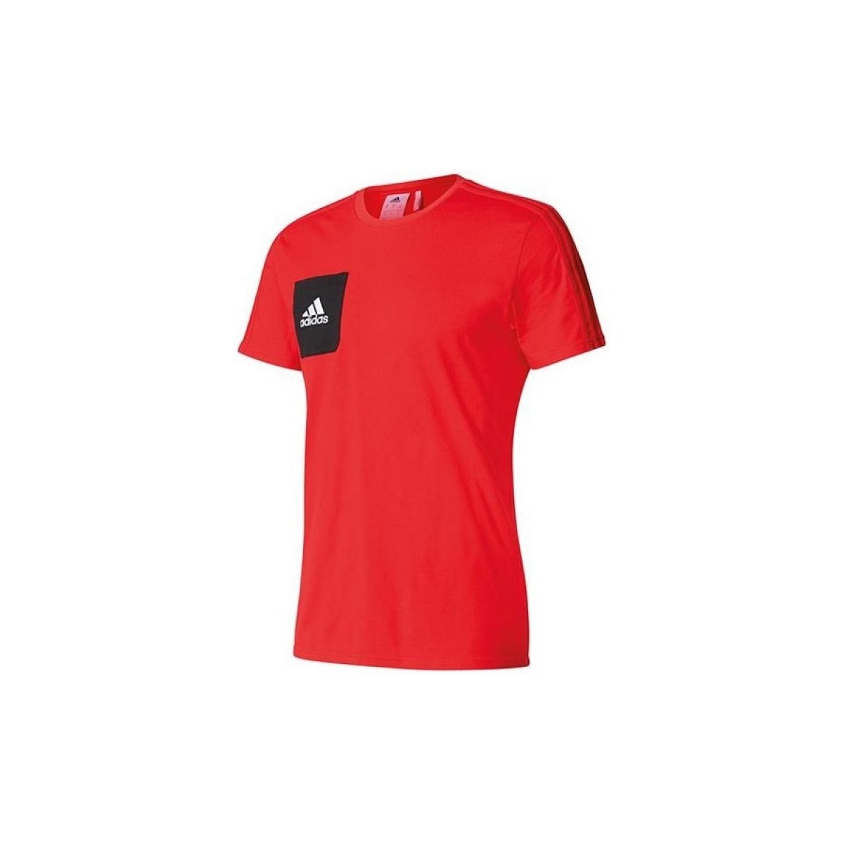 Kleidung Herren T-Shirts adidas Originals Tiro 17 Rot