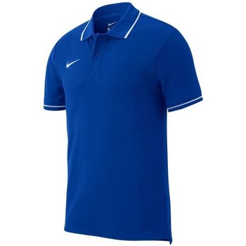 Kleidung Herren T-Shirts Nike Team Club 19 Polo Blau