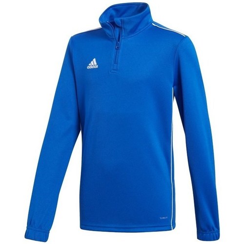 Kleidung Jungen Sweatshirts adidas Originals JR Core 18 Blau
