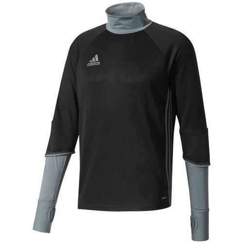 Kleidung Herren Sweatshirts adidas Originals Condivo 16 Training Top Grau, Schwarz