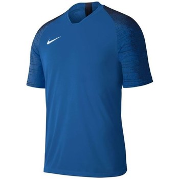 Kleidung Herren T-Shirts Nike Dry Strike Jerse Blau