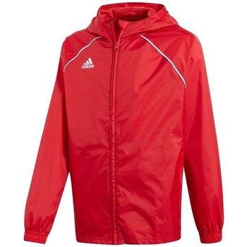 Kleidung Jungen Jacken adidas Originals JR Core 18 Rain Rot