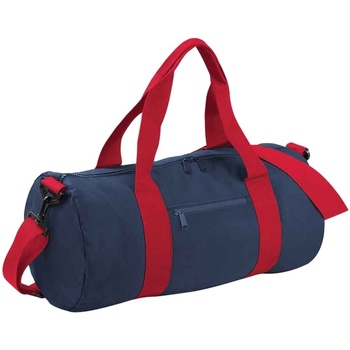 Taschen Reisetasche Bagbase BG140 Marineblau/Rot