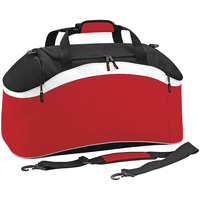 Taschen Sporttaschen Bagbase BG572 Rot/Schwarz/Weiß