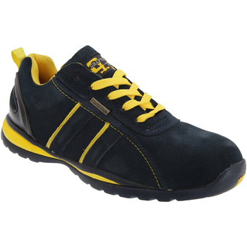 Schuhe Herren Sneaker Low Grafters  Marineblau/Gelb