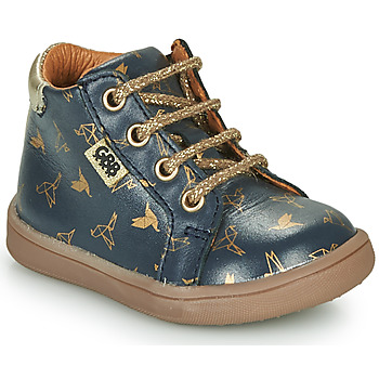 Schuhe Mädchen Boots GBB FAMIA Blau / Gold