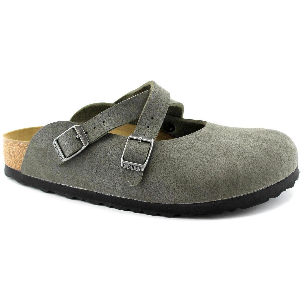 Schuhe Damen Pantoffel BIRKENSTOCK BIR-CCC-1015713-EM Grün