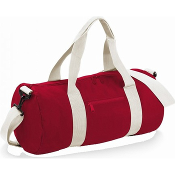 Taschen Reisetasche Bagbase BG140 Rot/Naturweiß
