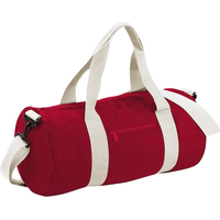 Taschen Reisetasche Bagbase BG140 Rot/Naturweiß