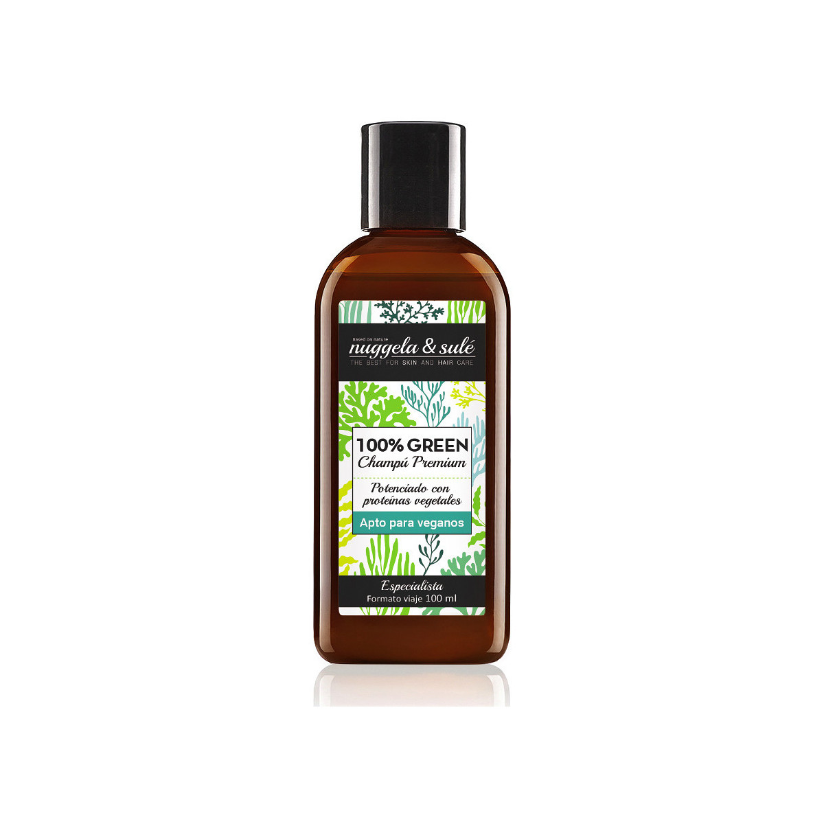 Beauty Shampoo Nuggela & Sulé 100% Green Champú Apto Veganos 