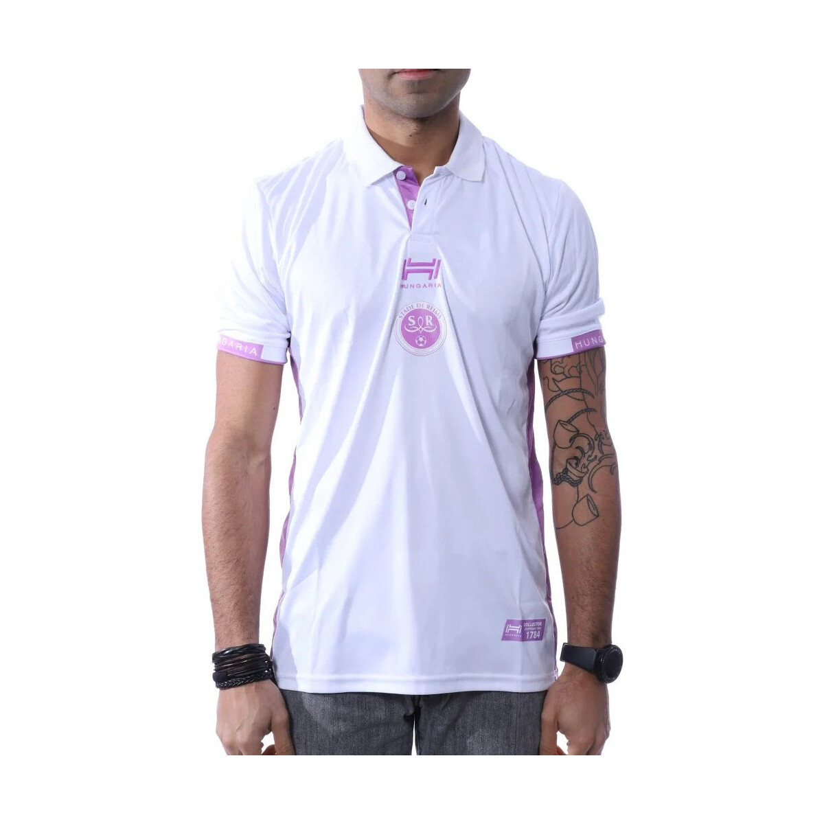 Kleidung Herren T-Shirts & Poloshirts Hungaria H-753850-60 Weiss