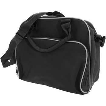 Taschen Kinder Schultasche Bagbase BG145 Schwarz/Weiß