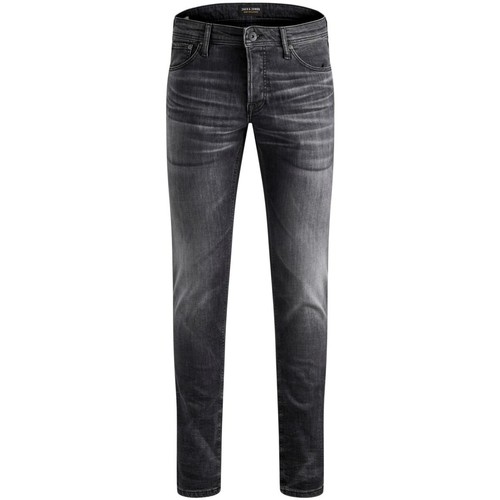 Kleidung Herren Jeans Jack & Jones Accessoires Bekleidung Glenn Original 12140280 L32 Schwarz
