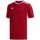 Kleidung Jungen T-Shirts adidas Originals JR Entrada 18 Rot