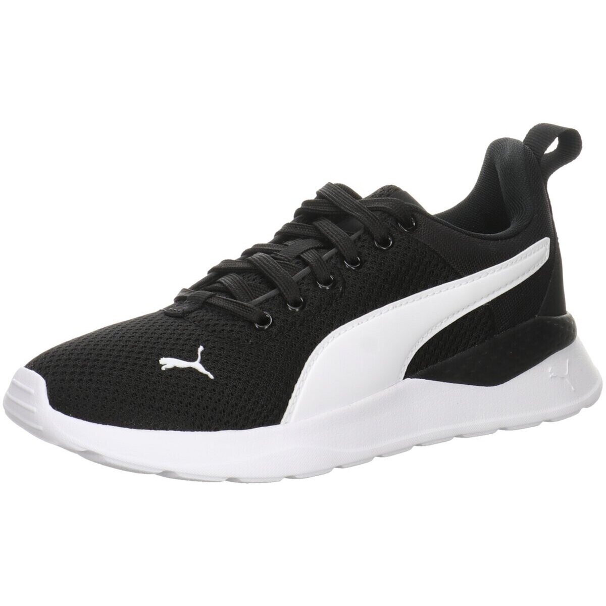 Schuhe Jungen Sneaker Puma Low Schnürhalbschuh Anzarun Lite Jr 372004 01 Schwarz