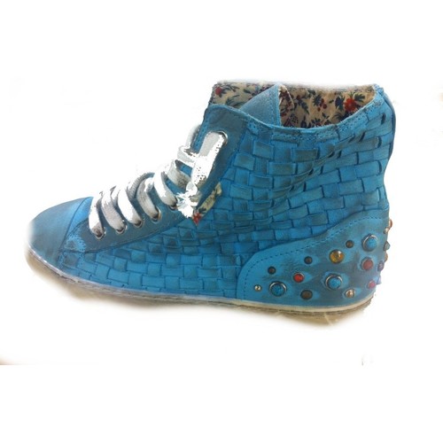 Schuhe Damen Sneaker Yab You Are Brand  Blau