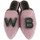 Schuhe Damen Sneaker Thewhitebrand Loafer wb pink Rosa