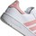 Schuhe Kinder Sneaker Low adidas Originals Mteam Court J Rosa, Weiß