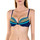 Kleidung Damen Bikini Ober- und Unterteile Lisca Push-up-Badeanzug Top Dominica Blau