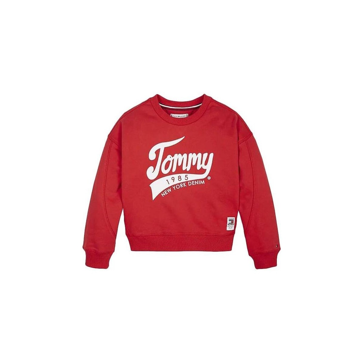 Kleidung Mädchen Sweatshirts Tommy Hilfiger  Rot