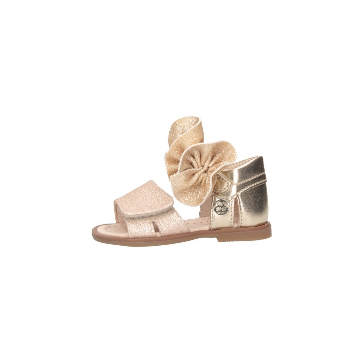 Schuhe Mädchen Sandalen / Sandaletten Florens J006552D Sandalen Kind Platin Grau