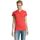 Kleidung Damen Polohemden Sols PERFECT COLORS WOMENN-POLO mujer  MANGA CORTA de 100% algodón Rot