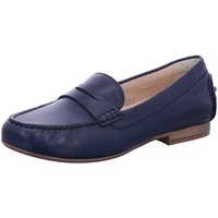 Schuhe Damen Slipper Sioux Slipper 63161 blau