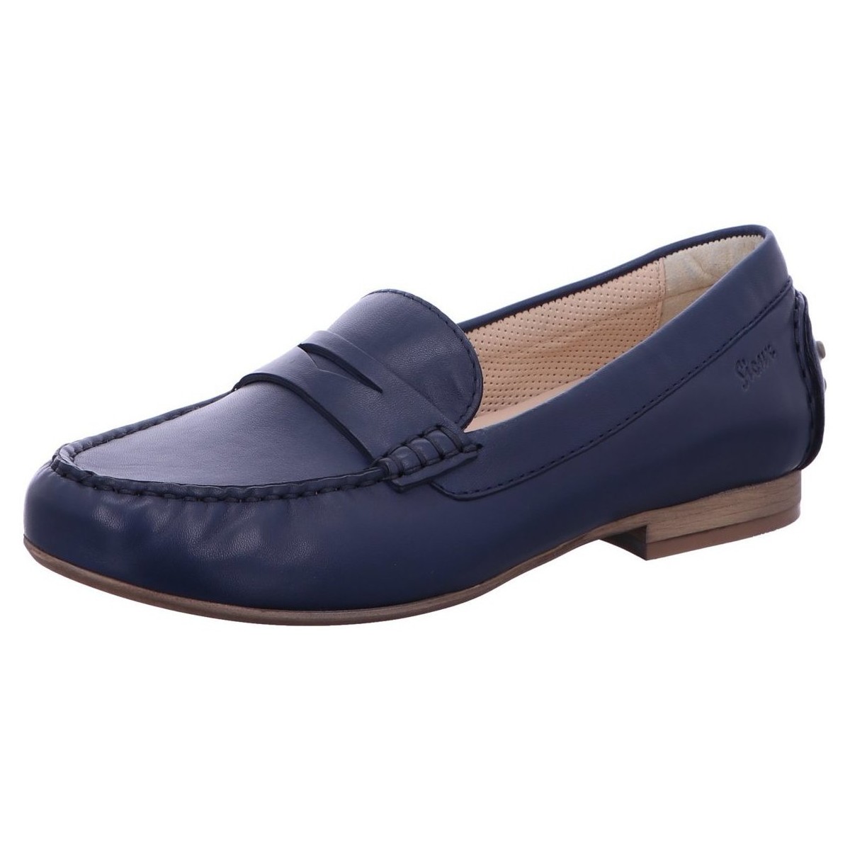 Schuhe Damen Slipper Sioux Slipper 63161 Blau