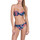 Kleidung Damen Bikini Ober- und Unterteile Lisca Jamaika -Badeanzug-Strümpfe Blau