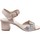 Schuhe Damen Sandalen / Sandaletten Brenda Zaro F3650 Rosa