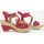 Schuhe Damen Sandalen / Sandaletten Chattawak Compensée 9-MAELLE ROUGE Rot