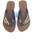 Schuhe Damen Sandalen / Sandaletten Chattawak Tong 9-KALINDA Bleu Blau
