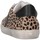 Schuhe Mädchen Sneaker Low Dianetti Made In Italy I98410 Sneaker Kind Leopard Multicolor